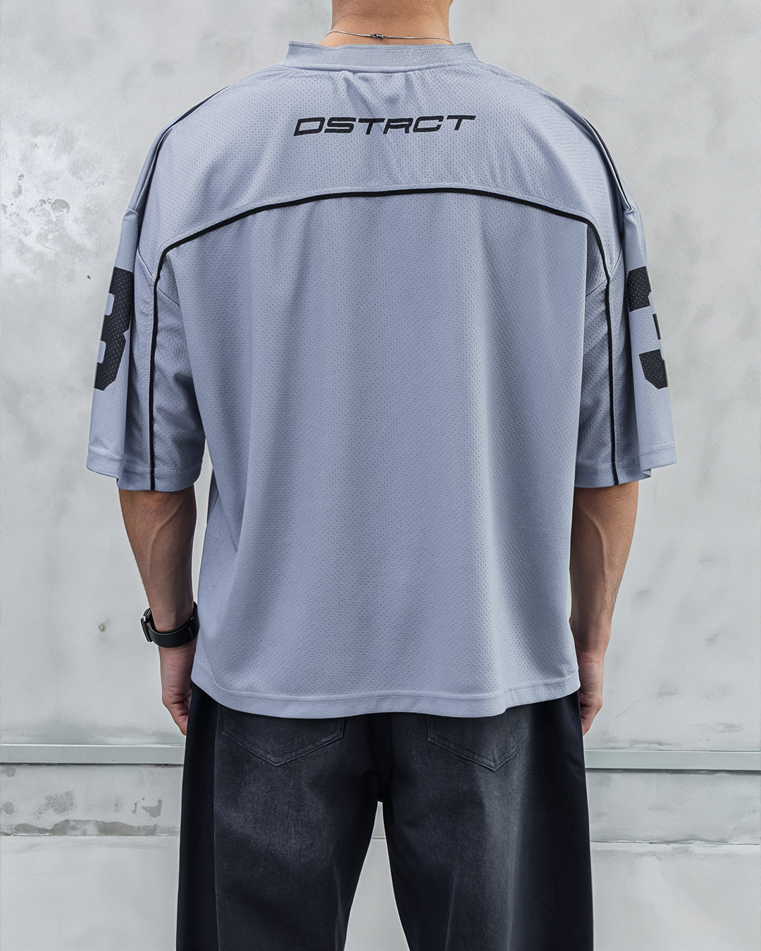 UNISEX - Silver Slam Crop Jersey