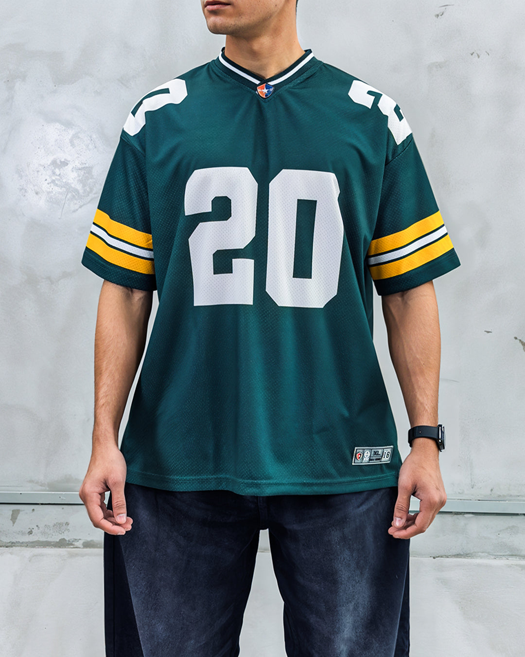 UNISEX Zaavs Green Field 20 Basketball Jersey