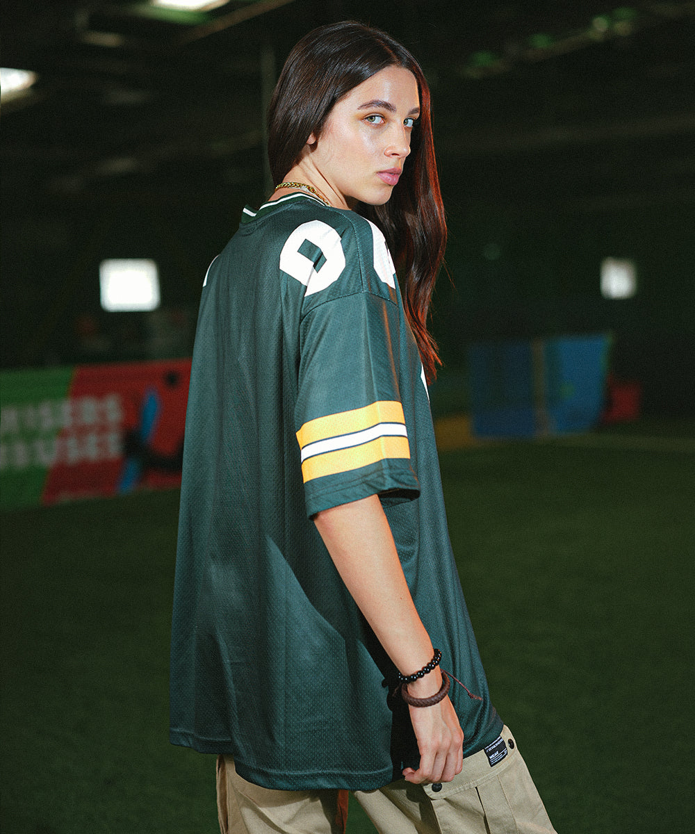 UNISEX Zaavs Green Field 20 Basketball Jersey