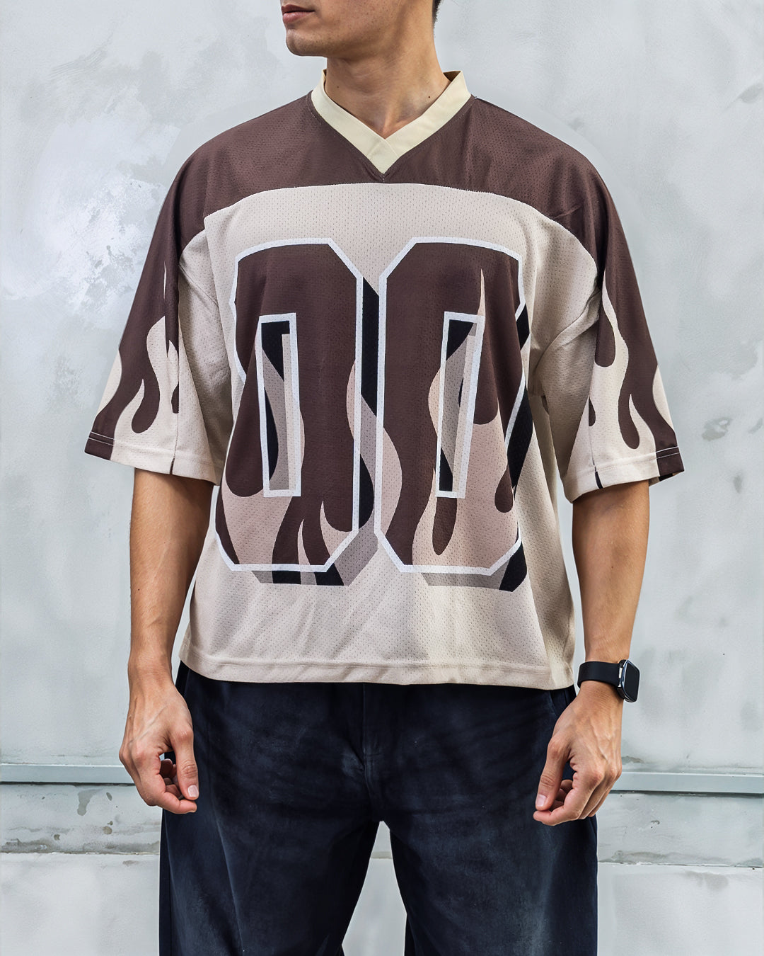 Zaavs Unisex - Inferno Blaze Basketball Jersey