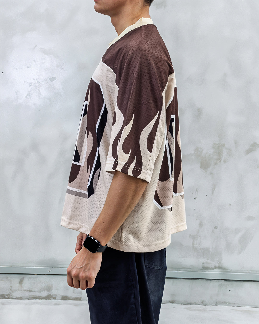 Zaavs Unisex - Inferno Blaze Basketball Jersey