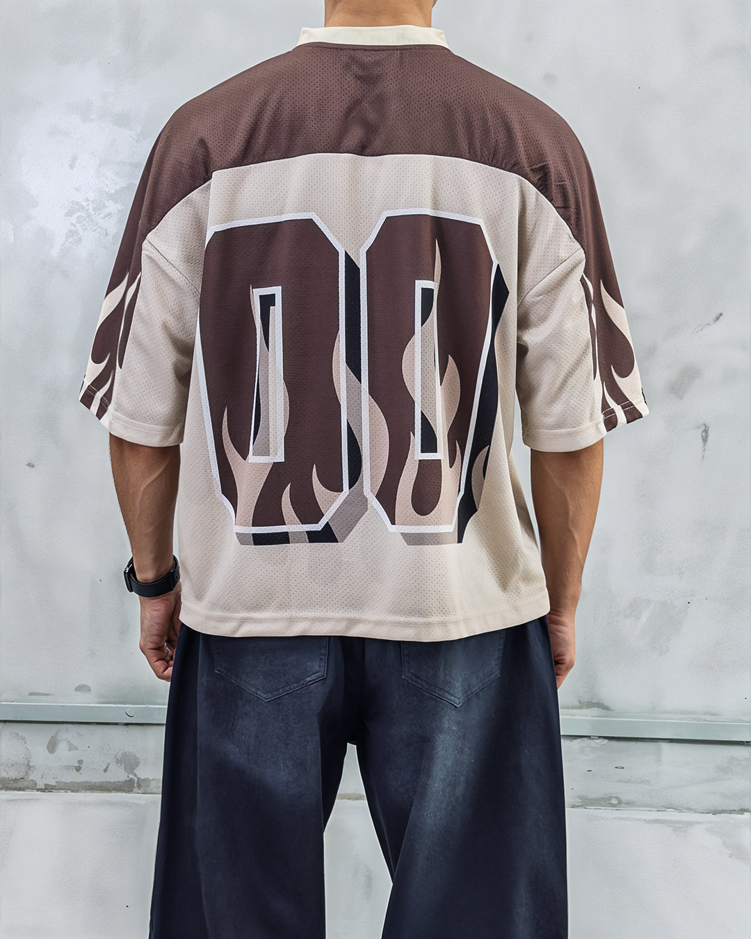 Zaavs Unisex - Inferno Blaze Basketball Jersey