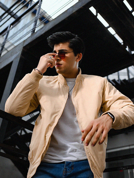 Sandy Skydiver Bomber Jacket