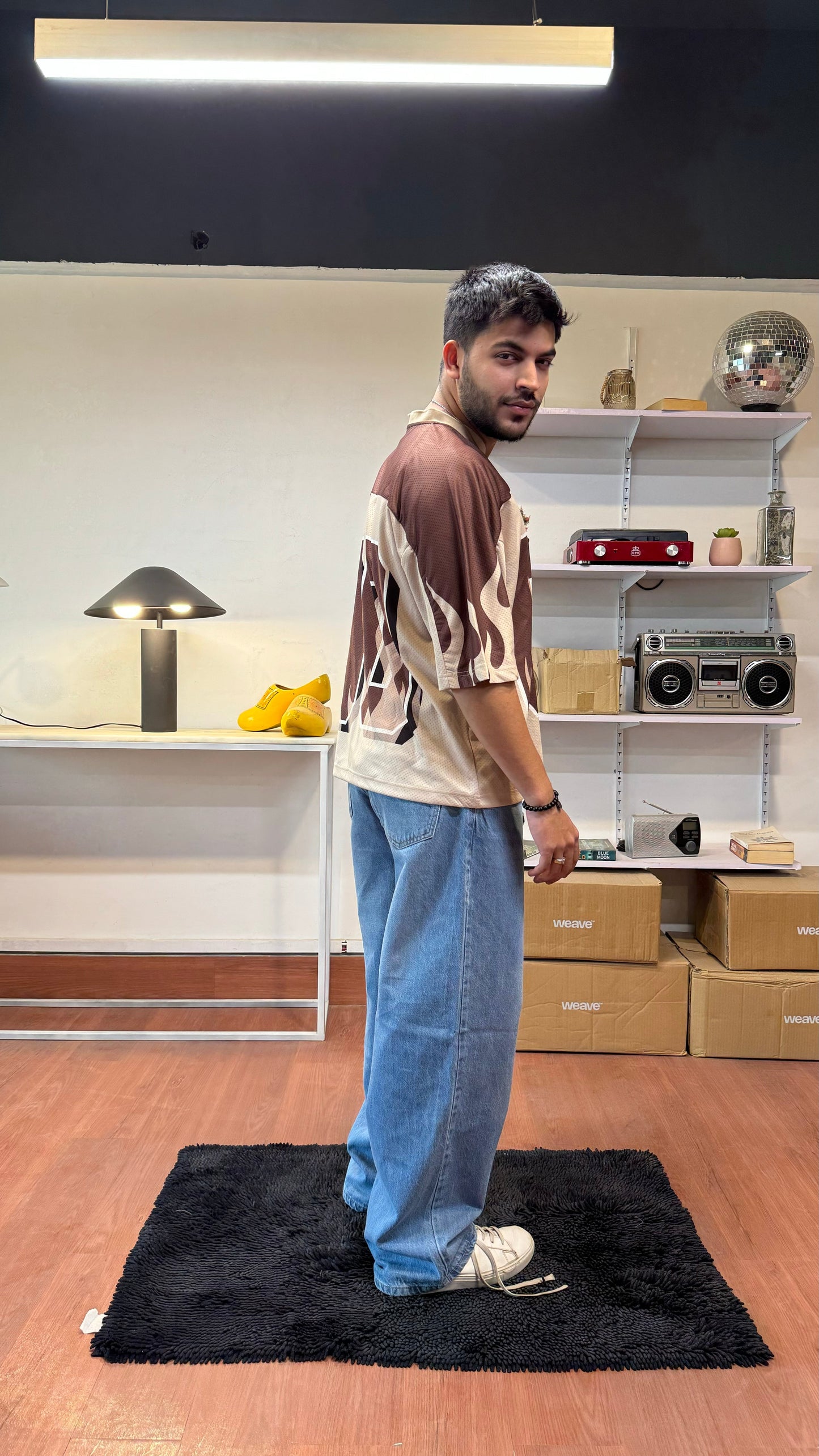 Zaavs Unisex - Inferno Blaze Basketball Jersey